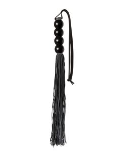 Zwarte Silicone Flogger kopen
