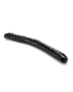 Zwarte Dubbele Dildo The Fun - 46 x 4.00 cm