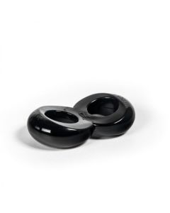 ZiZi Dubbele Cockring - Zwart