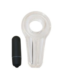 Transparante ZiZi Vibrerende Cockring