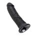 Zwarte realistische dildo 20 cm