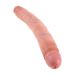 Huidkleurige dubbele dildo - 31 cm