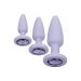 Buttplug Crystal Booty Kit - Lila