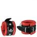 Hand boeien 5 cm Rood - Kiotos Leather Hand boeien 5 cm Rood - Kiotos Leather