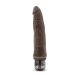 Donker Gekleurde Dildo met Geaderde Schacht