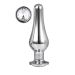 Buttplug Gleaming Love Zilver - Large