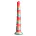 Stacked Dildo 30.6 cm - Rood/Goud