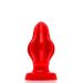 Airhole Medium Finned Buttplug - Rood