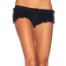 Zwart Short met Ruches
