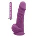 Realistische Dildo Met Ballen Real Love - Paars