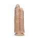 Dubbele Dildo met Zuignap Double Stuffed - Huidskleur Dubbele Dildo met Zuignap Double Stuffed - Huidskleur