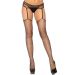 Sprankelende Net Kousen met Jarretel