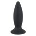 Oplaadbare Buttplug met Vlakke Basis S - Black Velvets Oplaadbare Buttplug met Vlakke Basis S - Black Velvets