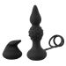 Buttplug with Cock & Ball Rings - Rebel Buttplug with Cock & Ball Rings - Rebel