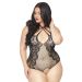 Kruisloze Net en kant Body Queen Size