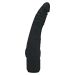 Zwarte Krachtige Siliconen Vibrator
