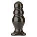 Titanmen Buttplug met 3 Ribbels - Zwart