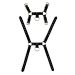 Body Harnas Man Bondage Model 2 - Zwart