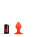 Buttplug Big Boy 16,5 x 8,8 cm - Rood