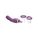 Dubbele vibrator Lik- en zuigstanden Lickgasm - Paars