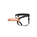 Holle Siliconen Strap-On Dual Density - Lichte Huidskleur 21.5 cm