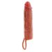 Silicone Penis Sleeve Hydrated Skin 20 cm
