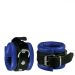 Blauwe Handboeien 5 cm breed - Kiotos Leather Blauwe Handboeien 5 cm breed - Kiotos Leather