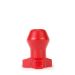 Ass Bomb holle buttplug rood - S