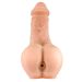 Masturbator + Realistische Holle Dildo - Two In One