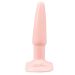 Doc Johnson - kleine Classic Buttplug Smooth - Huidskleur