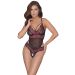 Body met Bloemenkant en Open Kruis Body met Bloemenkant en Open Kruis