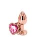 Buttplug met Roze Steen M - Rose* Buttplug met Roze Steen M - Rose*