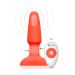 Vibrerende Buttplug Rimming 2 - Oranje Vibrerende Buttplug Rimming 2 - Oranje