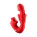 Drievoudige Vibrator Kissy - Rood