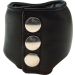 Mister B Leren Ball Stretcher met Gewicht - Zwart Mister B Leren Ball Stretcher met Gewicht - Zwart