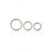 Cockring Set Silver Rings - 3 Stuks Cockring Set Silver Rings - 3 Stuks