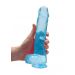Crystal Clear Dildo 25 cm - Blauw