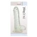 Transparante Dildo Real Rapture 25,5 cm