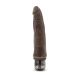 Donker Gekleurde Dildo met Geaderde Schacht Donker Gekleurde Dildo met Geaderde Schacht