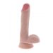 Dual Density Dildo - Huidskleur 17 CM