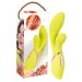 Elegante Vibrator met Clitoris Stimulatie - Lime