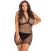 Take Me Bodystocking Mini Jurkje - Plus Size Take Me Bodystocking Mini Jurkje - Plus Size