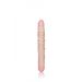 Geaderde Dubbele Dildo - Ivory Duo - 30 cm