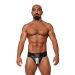 Mister B Leren Premium Jockstrap - Zwart / Wit Mister B Leren Premium Jockstrap - Zwart / Wit