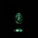 Glazen Buttplug - Glows In The Dark 7 cm
