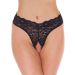 Open G-String - Zwart