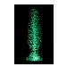 Glazen Buttplug - Glows In The Dark 10.5 cm