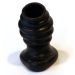 Oxballs Butt-Hole Rippled Fuckplug Black Small