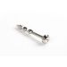 RVS Penis Plug met Juweel - Clear