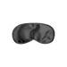 Satin Love Mask - Zwart